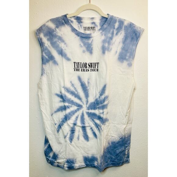 NWOT Taylor Swift Eras Tour 2023 Official Merch Tie Dye Tank Top Size XL - Picture 2 of 7